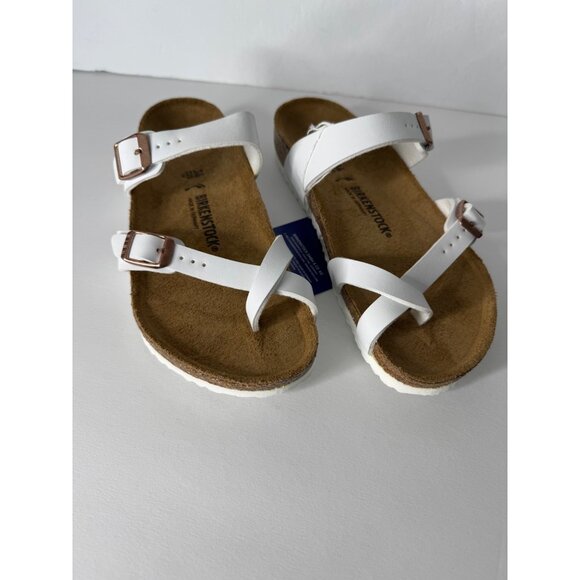 NEW Birkenstock Kids White Mayari Sandal Girls EU 34 US 3 Narrow - Picture 2 of 7